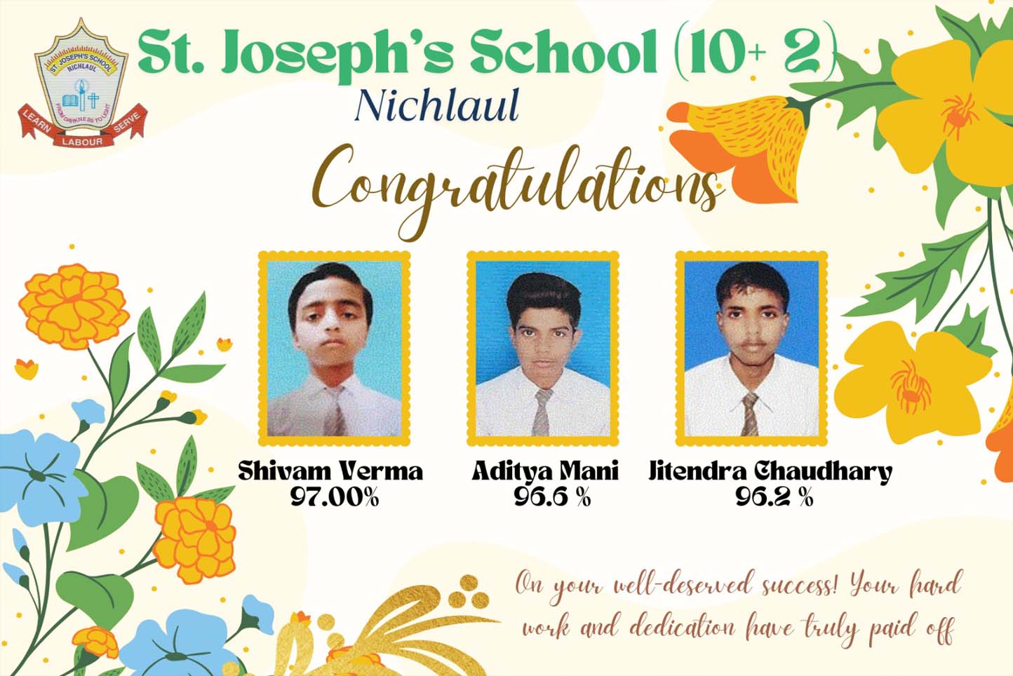 St Joseph's School, Nichlaul